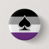 Ace Pride Ronde Button 3,2 Cm (Voorkant)
