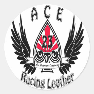 Ace Racing Leather Stickers