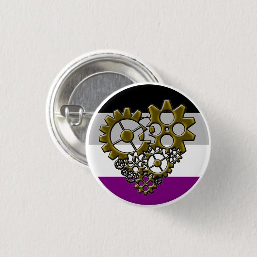 Ace Robot Pride - Tiny Ronde Button 3,2 Cm (Voorkant /achterkant)