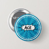 Ace Ronde Button 5,7 Cm (Voorkant /achterkant)