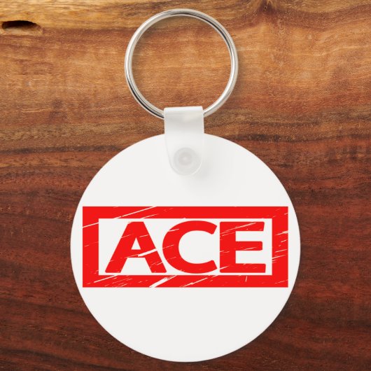 Ace Stamp Sleutelhanger (Achterkant)