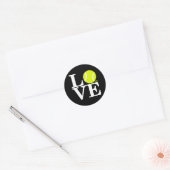 Ace Tennis LOVE Ronde Sticker (Envelop)