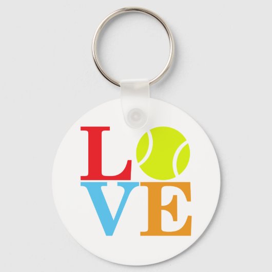 Ace Tennis LOVE Sleutelhanger (Voorkant)