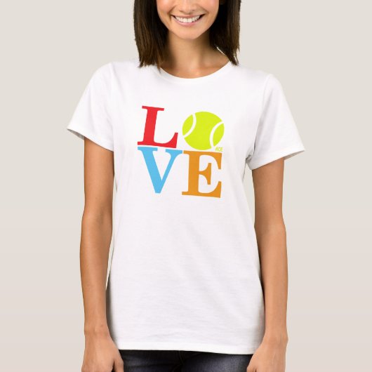 Ace Tennis LOVE T-shirt (Voorkant)
