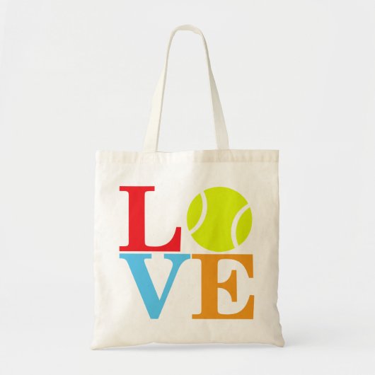 Ace Tennis LOVE Tote Bag (Voorkant)