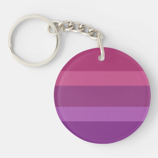 Aceflux Pride-vlag Sleutelhanger (Voorkant)