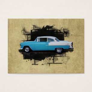 ACEO- 1955 Chevy Bel Air- Voiture Classique - Mini