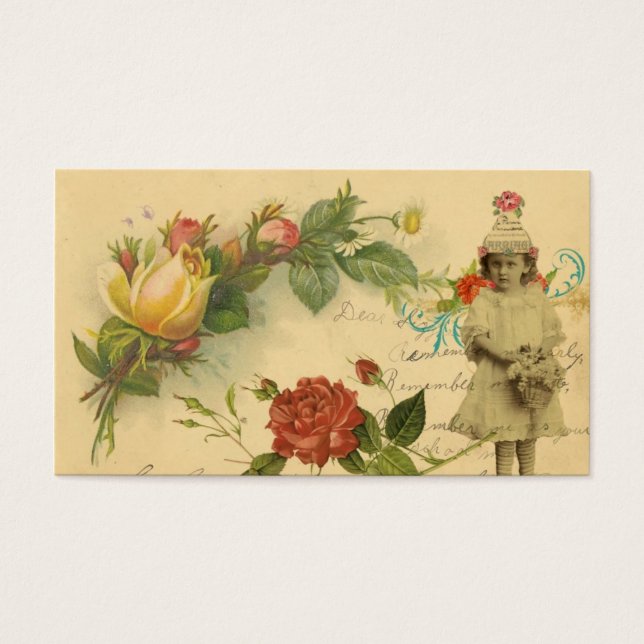 ACEO vintage pour enfants (Devant)