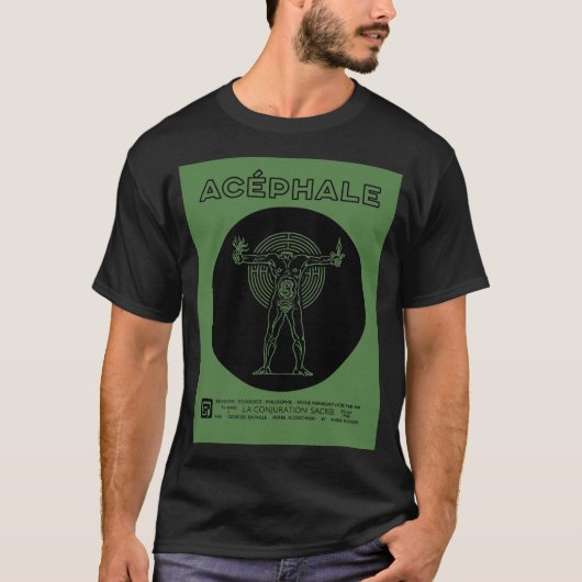 Acephale Labyrinth Poster T-shirt (Voorkant)