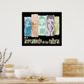 Acercamiento de las culturas poster (Keuken)