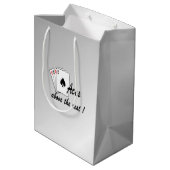 Aces boven de Rest Silver Medium Cadeauzakje (Achterkant Gekanteld)