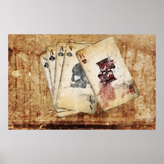 Aces en gewichten poster (Voorkant)