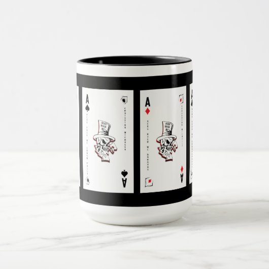 Aces High 4 As Mug (Centre)