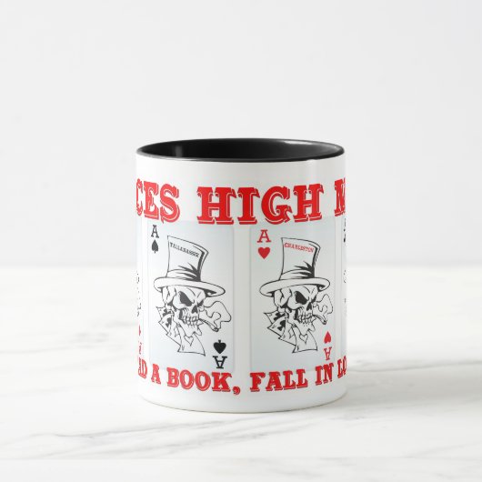 Aces High MC Mug (noir) (Centre)
