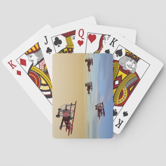 Aces High Speelkaarten (Achterkant)