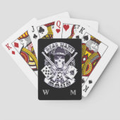 Aces N Eight Dead Man Personal Monogram Pokerkaarten (Achterkant)