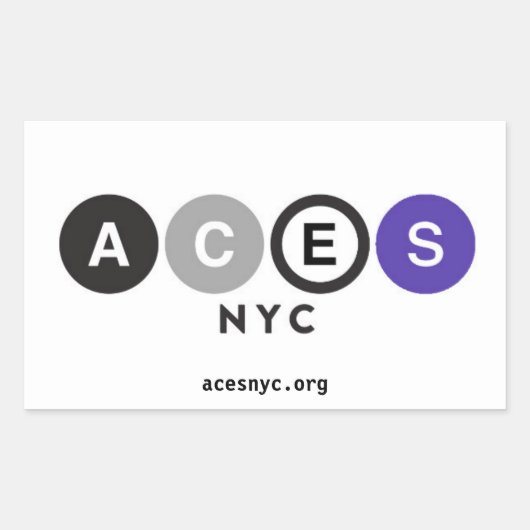 Aces NYC Stickers (Voorkant)