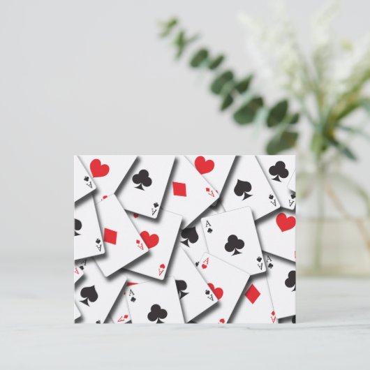 ACES PLAYCARDS BRIEFKAART (Staand voorkant)