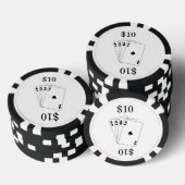 Aces Pokerchips (Opstapeling)