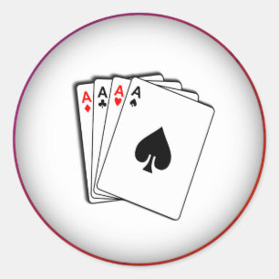 Aces Ronde Sticker