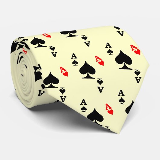 Aces Stropdas (Opgerold)