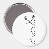 acetylcholine magnet magneet (Voorkant / Achterkant)