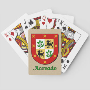 Acevado Family Shield Pokerkaarten