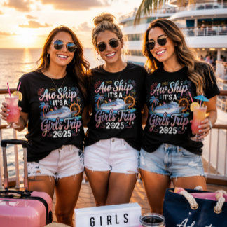 Ach Schat Het Is Een Meisjesreis Aangepast Jaar Cr T-shirt