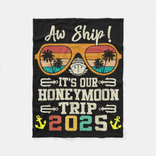 Ach Schat Het Is Onze Honeymoon Trip 2025 Koppels Fleece Deken
