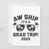Ach Schip Het is een diploma-uitstap 2025 Zomerrei Kaart (Voorkant)
