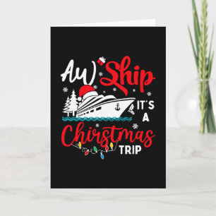 Ach Schip Het Is Kerst Reis Cruise Kerstlichten Ho Kaart
