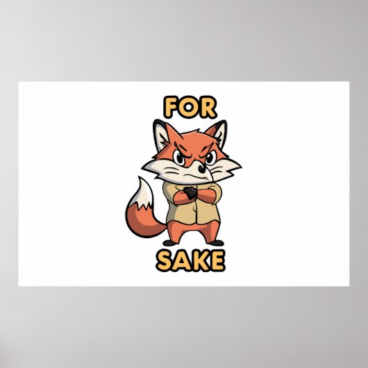 ach voor sake poster (Voorkant)