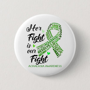 Achalasia Awareness Month Ribbon Gifts Ronde Button 5,7 Cm