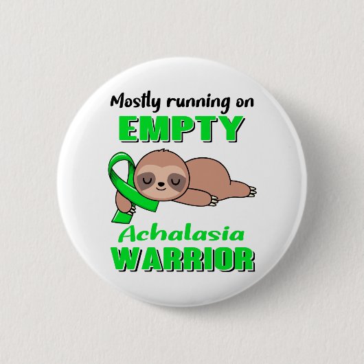 Achalasië Awareness Ronde Button 5,7 Cm (Voorkant)