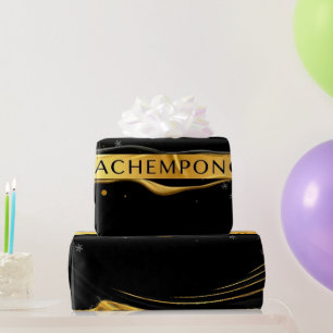 Achempong: Auric Cascade Liquid Gold Opulence Cadeaupapier