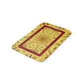 Achempong Gilded Zenith Crimson | Opulent Gold Red Badmat (Gekanteld)