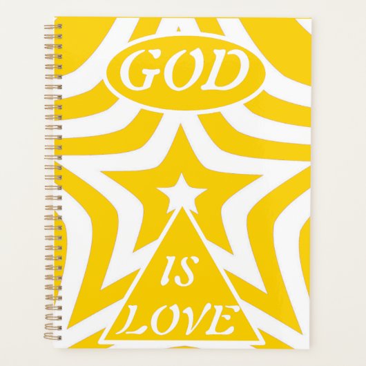 Achempong God Is Love Star Cyber Yellow Week/Month (Devant)