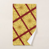 Achempong: Gold Luxry | Gilded Zenith Crimson Swir (Serviette à main)