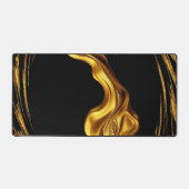 Achempong Swirl Liquid Gold Black Monochrome Art (Recto)