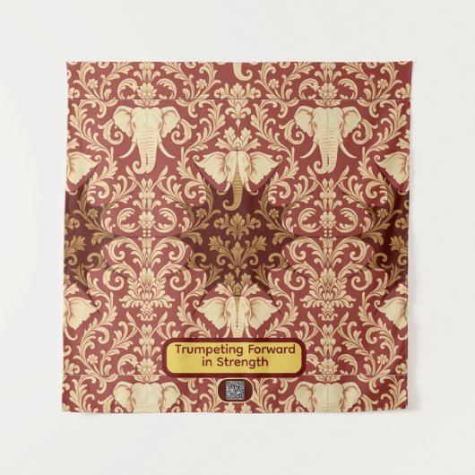 Achempong Trumpeting Forward: A Timeless Statement Wandkleed (Voorkant)