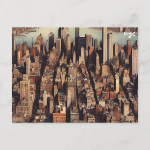 acheter carte nyc masse cartes postales