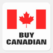 Acheter des petits autocollants canadiens avec dra (Devant)
