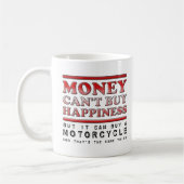 Acheter du Bonheur Mug Moto Drôle (Gauche)