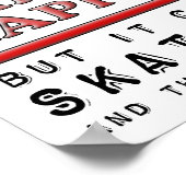 Acheter Happiness Skateboard Funny Poster (Coin)