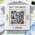 Acheter L'Épouse A Boire Personnalisé QR Code Bach<br><div class="desc">Téléchargez un code QR, ajoutez du texte et créez facilement votre bouton personnalisé. Cliquez sur MODIFIER pour modifier la couleur ou la couleur du texte de l'arrière - plan. Vous pouvez TRANSFÉRER ce DESIGN sur d'autres produits Zazzle et l'ajuster à la plupart des articles Zazzle. Les conceptions Studio standard sont...</div>