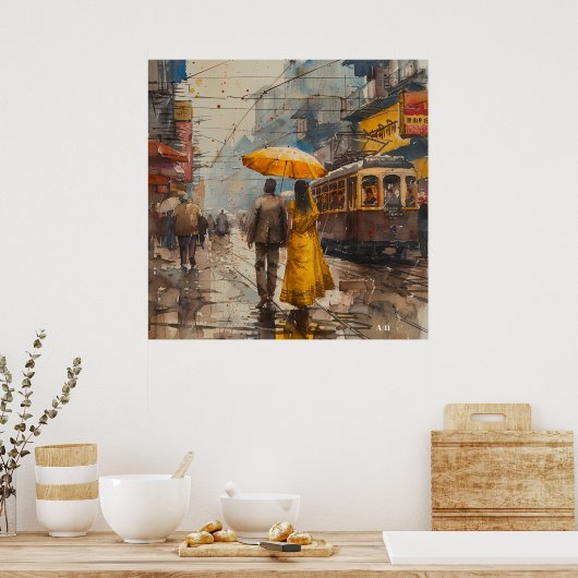 acheter poster romantique (Cuisine)