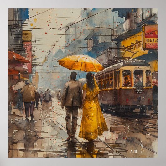 acheter poster romantique (Devant)