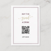 Achetez la carte de graduation photo Grad a Drink  (Devant)