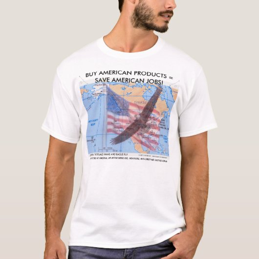 ACHETEZ L'AMÉRICAIN ! T-SHIRT (Devant)