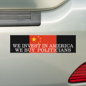 ACHETEZ UN Sticker Bumper POLITICIENS (En voiture)
